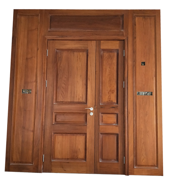 緬甸柚木木門 定制 參考款式9