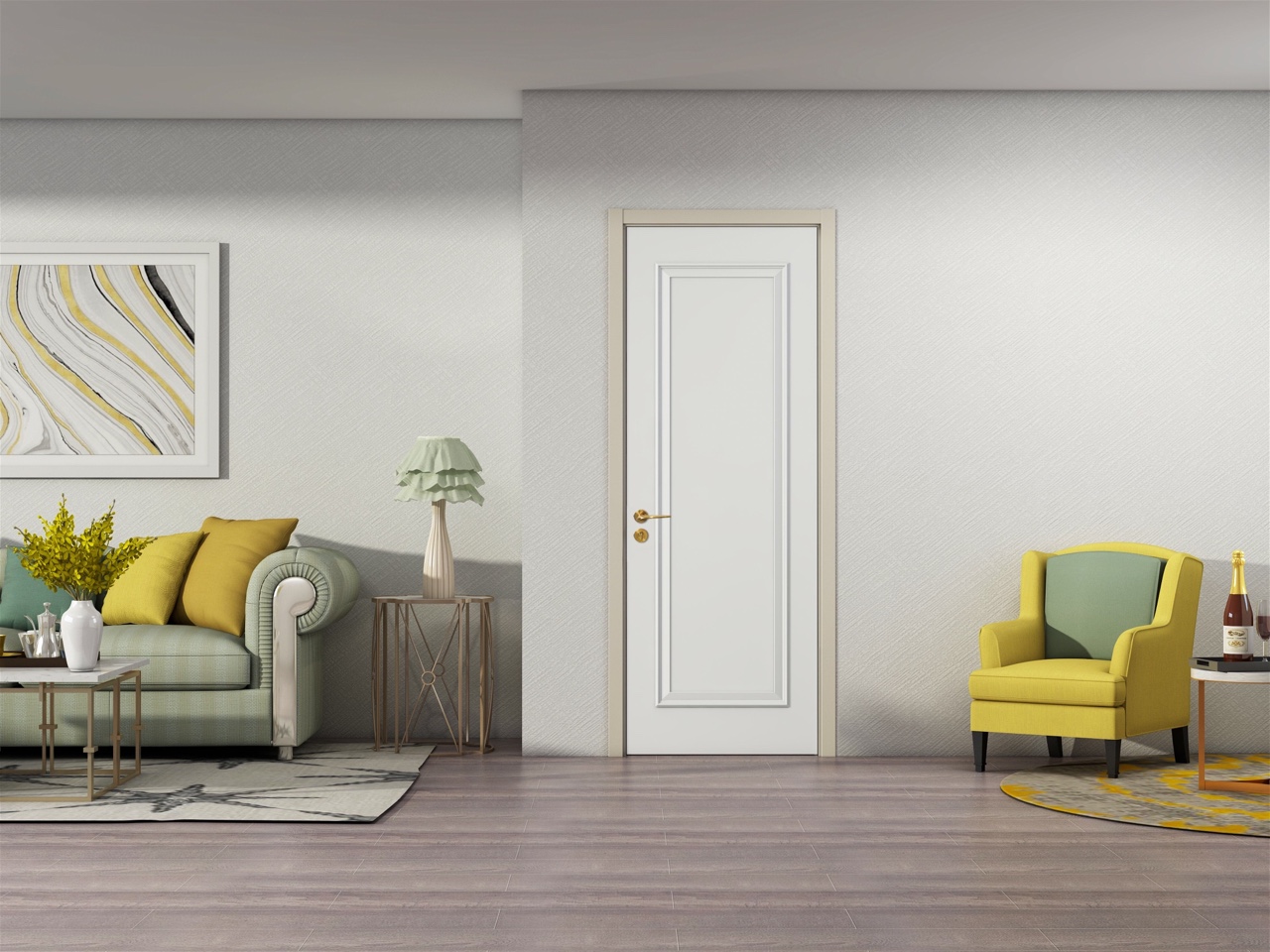 緬甸花梨木門 定制 參考款式1