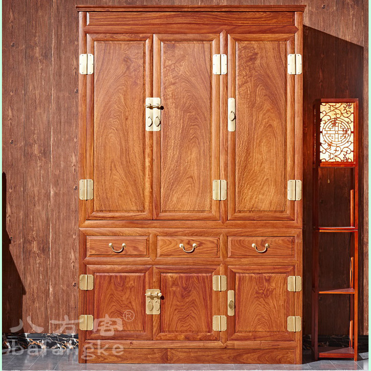 緬甸花梨明清古典衣櫥